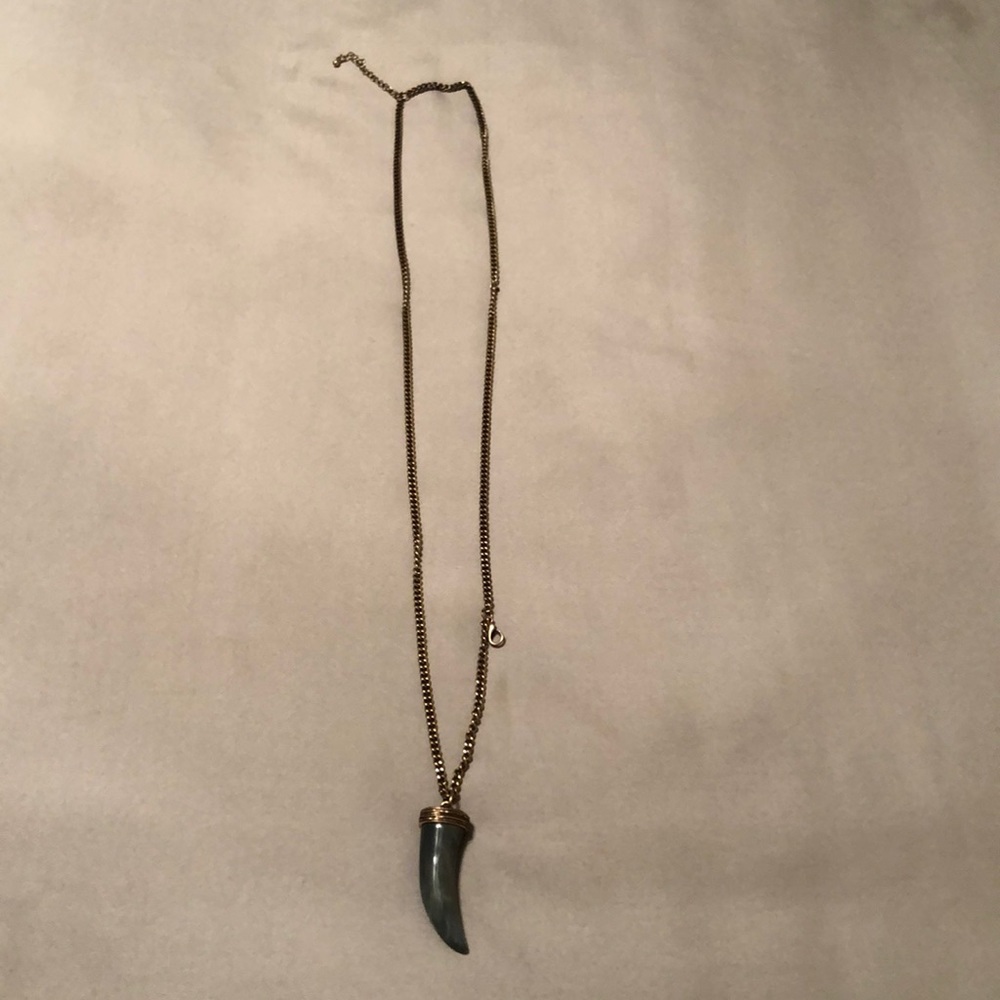 2 for $5 Horn Necklace on Gold Chain